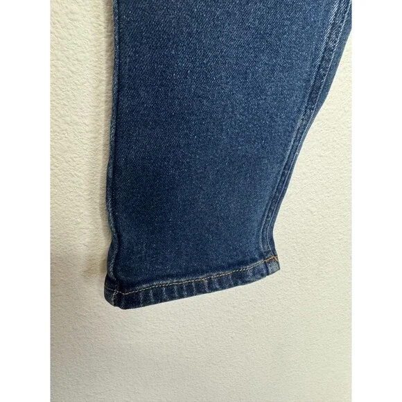 Lands End Boys Small Iron Knee Stretch Pull On Jeans Dark Wash Denim NWT - Picture 5 of 13